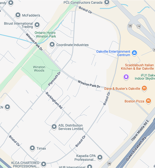 Map of served areas